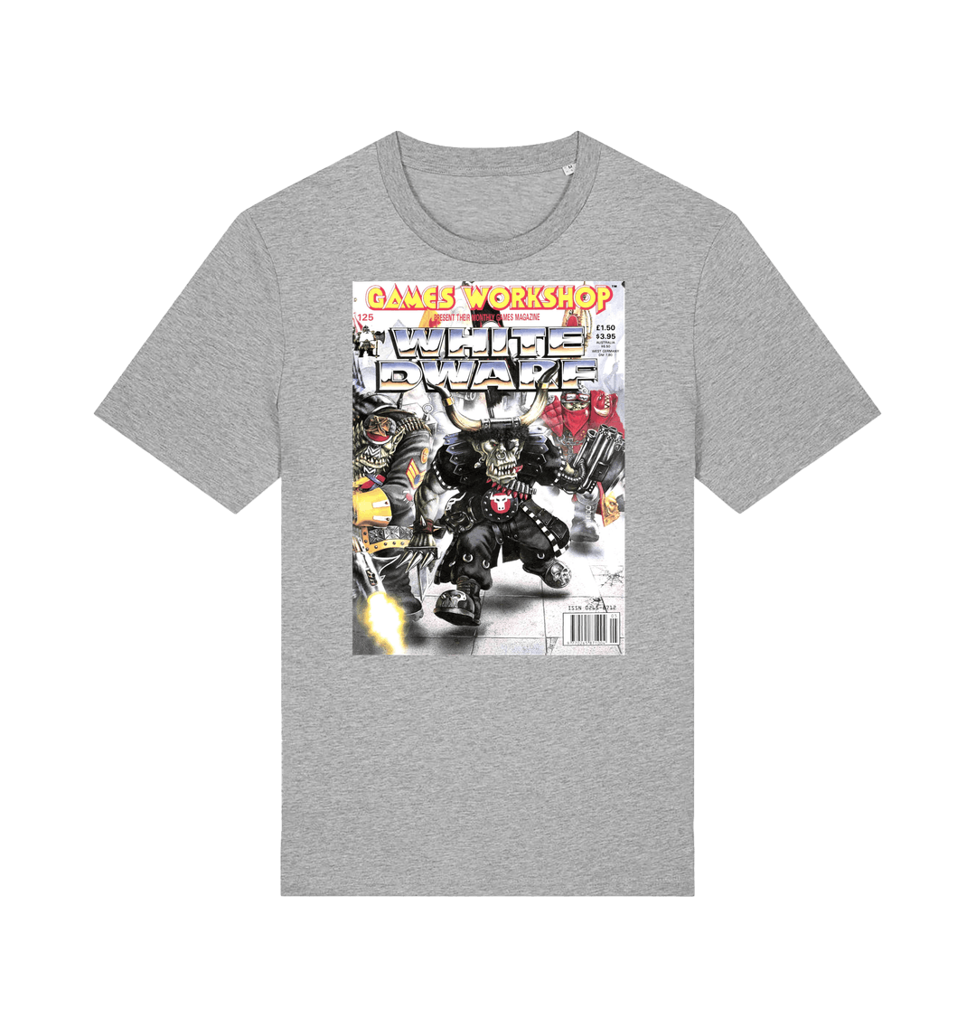 Heather Grey Printed T-shirt Front